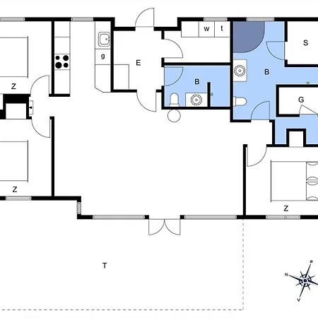 בית נופש Sb109-aabenraa-golfsvinget-40